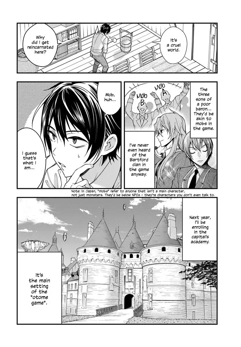 Otome Game Sekai wa Mob ni Kibishii Sekai Desu Chapter 1 39